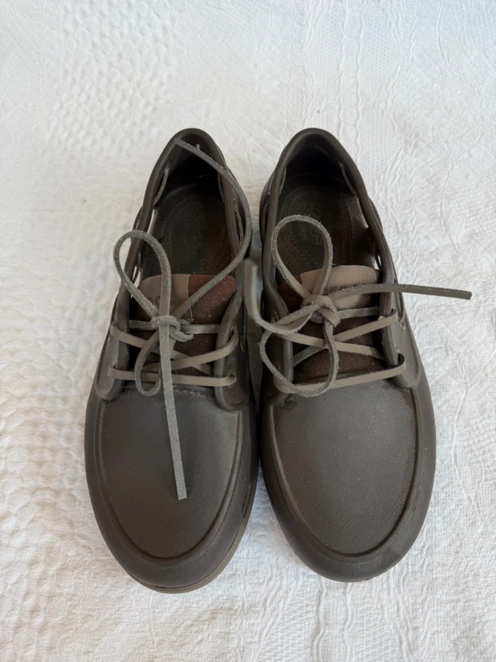 Crocs Brown Boat Shoe Men’s Size 7 206338